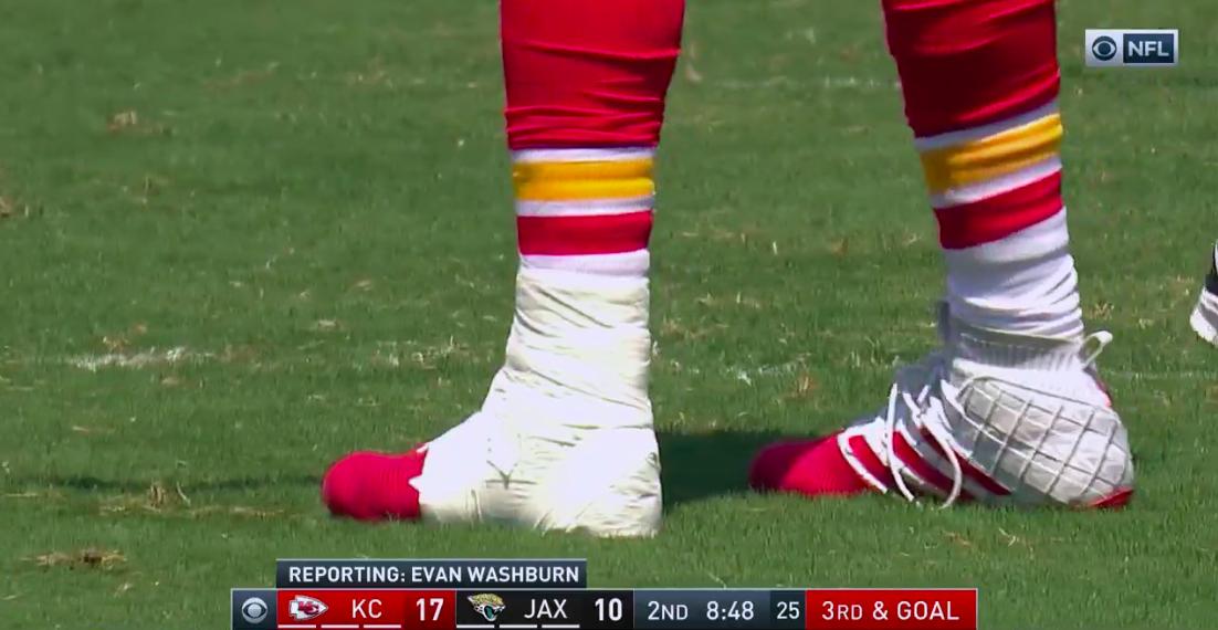 Ankle Taping Football