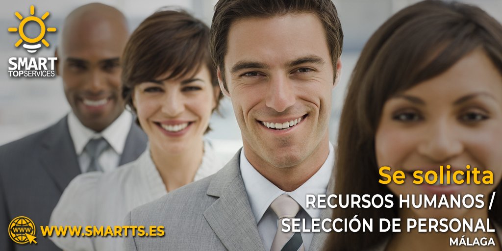 SmartTopService's tweet photo. #EmpleoJerez | Técnico/a de Selección de personal con #discapacidad.
-
🔅 Se requiere:
✔ Experiencia previa de 01 año, como mínimo
✔ Estudios superiores
✔ Residencia en #Málaga
✔ #Discapacidad mínima reconocida del 33%.
-
📩 Envía tu CV a recepcioncv@smartts.es https://t.co/jL3zWyWZWK
