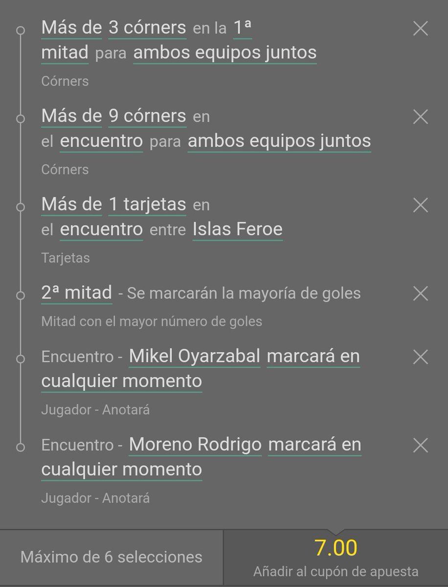 PickMix5's tweet image. ☘️ Vamos con nuestro pronostico de hoy con una funbet de cuota alta para el partido de España ☘️

‼️ Entrad a modo de diversion, cuota 7.00 ‼️