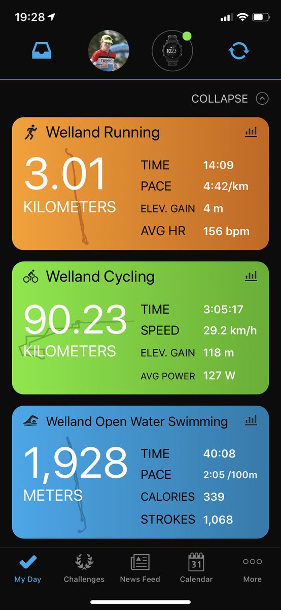runnerfliss's tweet photo. @mirandatomenson @MultiSportCan Great training day , wonder would they change the run to 3km for me . Thanks @mirandatomenson #barrelman #racelocal #msctri https://t.co/P00x0mABHe