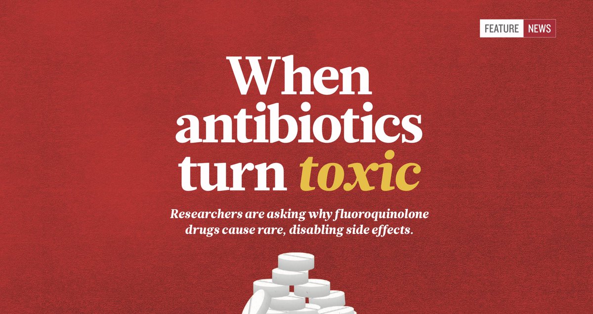 Key reads on Fluoroquinolone Associated Disability (FQAD)
- nature.com/articles/d4158…
- natajournals.org/doi/pdf/10.408…
- ema.europa.eu/en/documents/p…
- nature.com/magazine-asset…
- saferpills.org/wp-content/upl…
#WorldPTDay *Please RT*