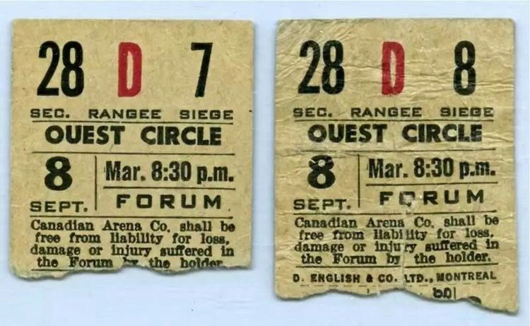 The Beatles performing at the Montreal forum in Canada , 8th Of September,1964