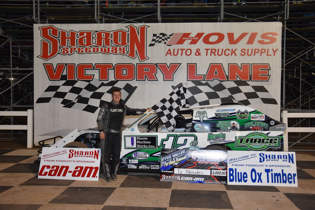 SharonSpdwy's tweet image. Congrats to our September 7 winners Curt J. Bish in the $10,000 @Pennohiostocks, Steve D'Apolito in the Stock Non-Qualifier &amp;amp; @rhoadet in the Elite Econo Mods