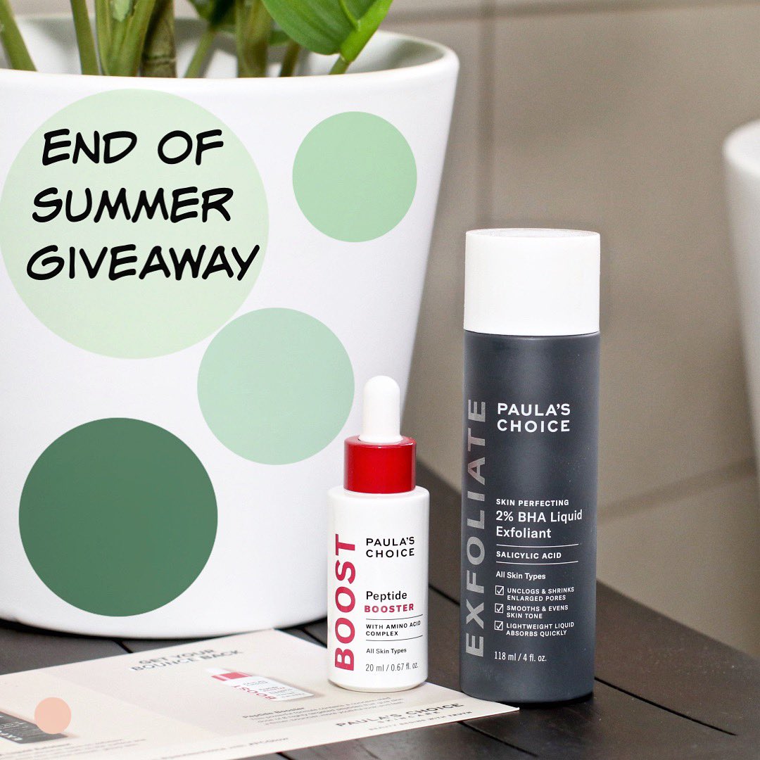BeautifulWhims's tweet photo. New #giveaway on Instagram! Win some gorgeous @PaulasChoice #skincare for glowing skin! https://t.co/CqxLXGVvRZ. #pcglow #paulaschoice #internationalgiveaway #skincaretwitter https://t.co/hqqtIc77tB