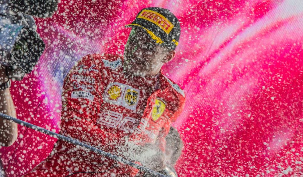 Ferrari's Charles Leclerc just held on under intense pressure from both Mercedes drivers to win a nail-biting, incident-filled and controversial Italian Grand Prix.https://bbc.in/2lFn37X #bbcf1 #F1 #ItalianGP