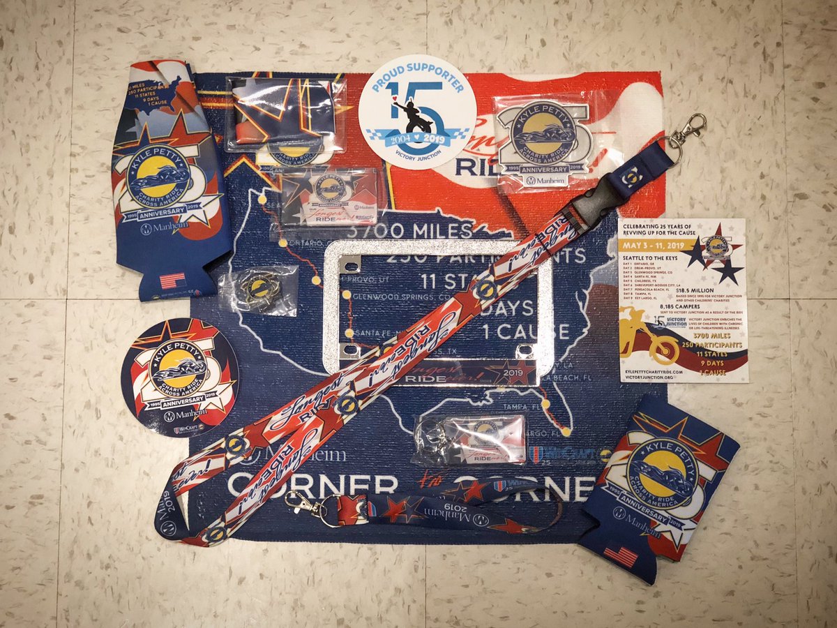 KylePettyCharityRide tweet media