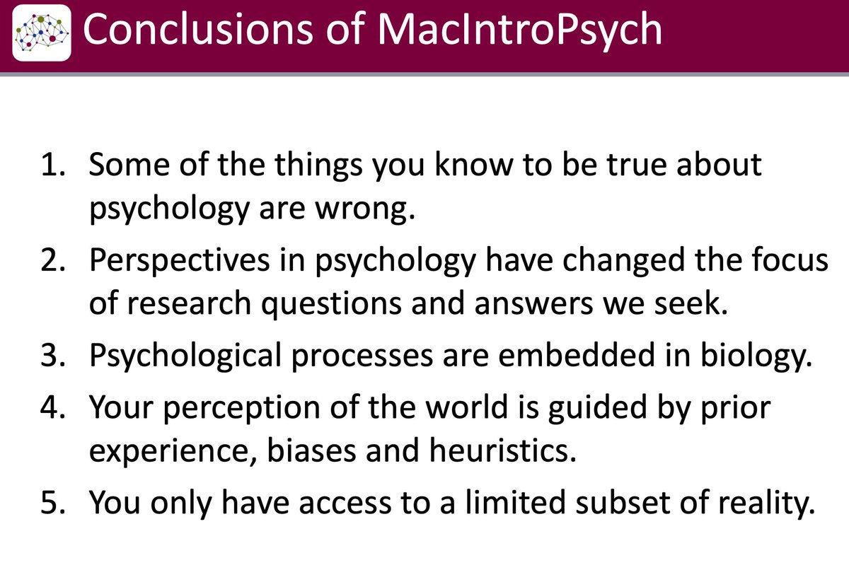 ProfJoeKim's tweet image. Looking forward to seeing our new students in #MacIntroPsych class tomorrow.  FYI, slides for lecture are posted to AVE each week by Sunday 4pm.