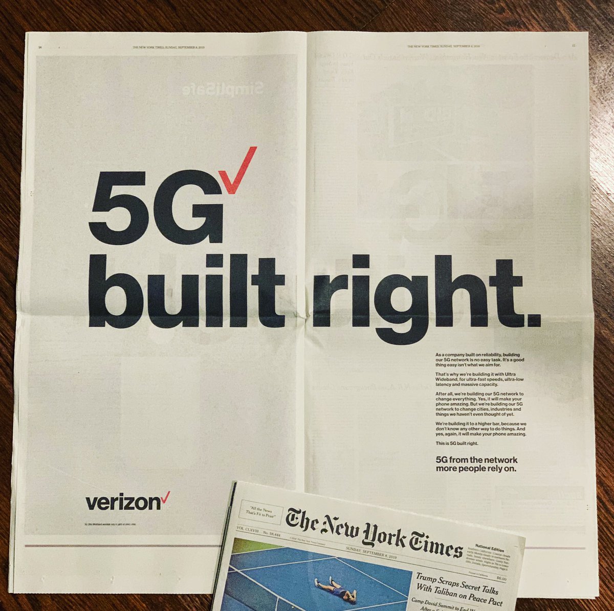 diegoscotti's tweet image. The @verizon team taking a stand! We’re building our 5G network to a higher bar, because we don’t know any other way to do things #5gbuiltright #5G  @vzuptospeed