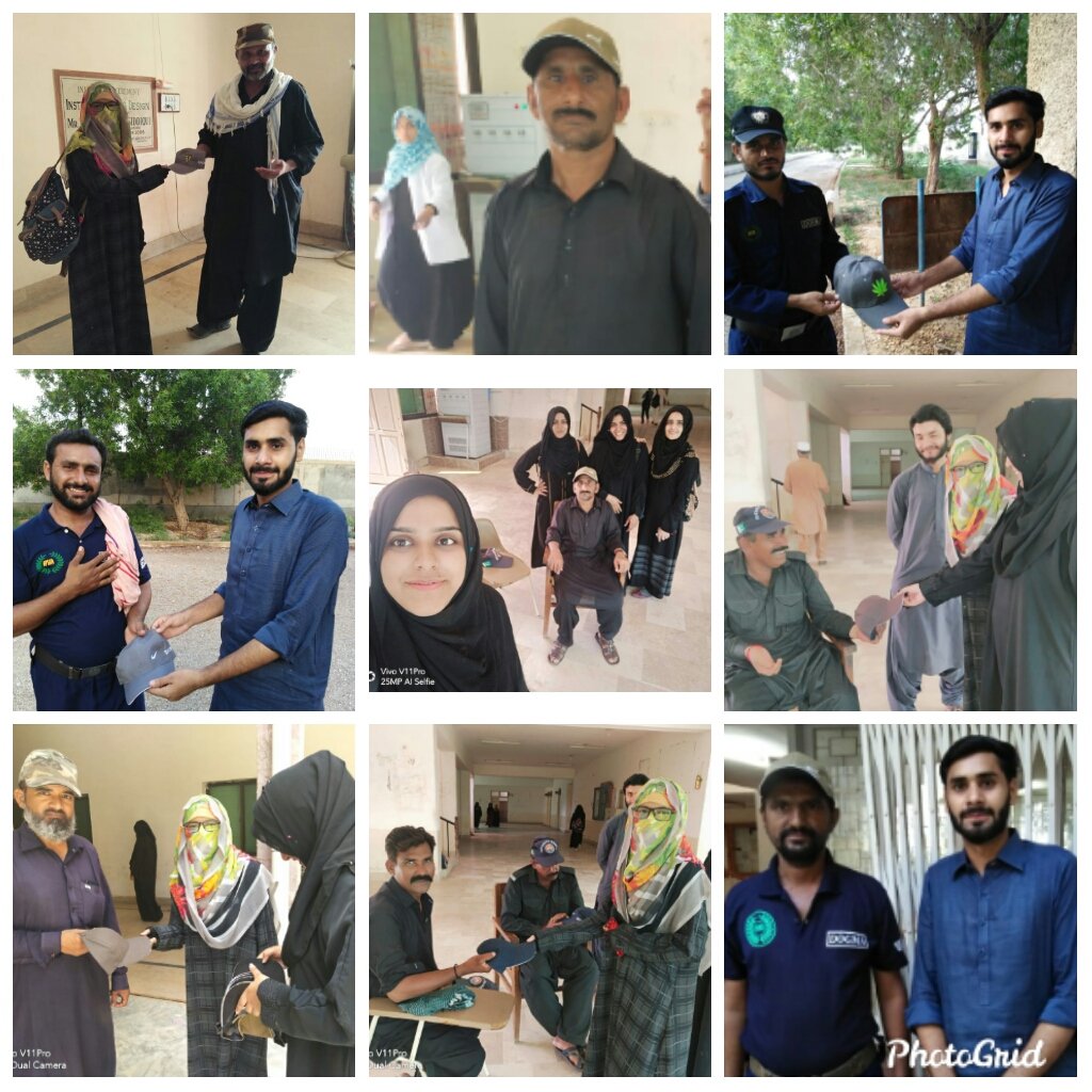 RACJamOptimists's tweet photo. RAC JAM OPTIMISTIS celebrate Defence Day at University of Sindh and MUET Jamshoro with security Guards and gave them token of Appreciation, For their tremendous drudgery .

#DefenceDay
#Rotaract
#RotaryConnectsTheWorld
#RotaractCreatsImpact
#FellowshipThroughServices
#RID3271 https://t.co/UG1RhUGu4D