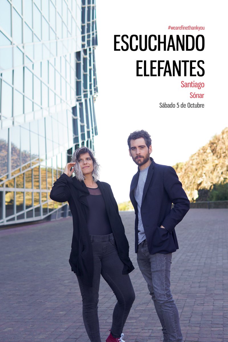 Santiago 👉 5 de Octubre · <a href="/SonarDirecto/">Sónar Compostela</a> 
Entradas 👉 bit.do/santiago-ee

Cuánto tiempo Santiago! 😁

#EE #wearefinethankyou #hope #santiago
<a href="/silviafooding/">Sílvia Fooding</a>  @Eventbrite