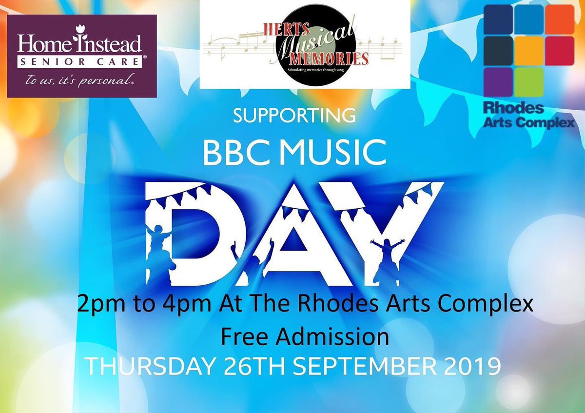 Home Instead is one of 50 organisations which has pledged its support for BBC Music Day on September 26th. We know that music brings such joy to people with #dementia and the benefits to health and well-being are far reaching - helping them to reminisce and recall happy memories.