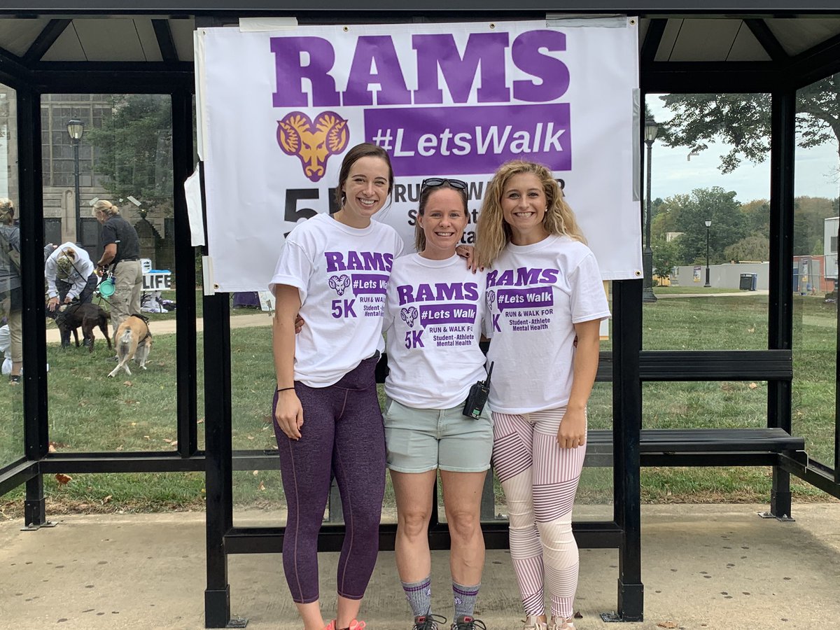 WCU_AT's tweet photo. Great day supporting mental health awareness within the athletic community! #MentalHealthMatters #wcu #therapydogs #ramsletswalk5k #ramsletstalk @WCU_AT @WCUAthletics @ramsletstalk https://t.co/m7BwehxBEE