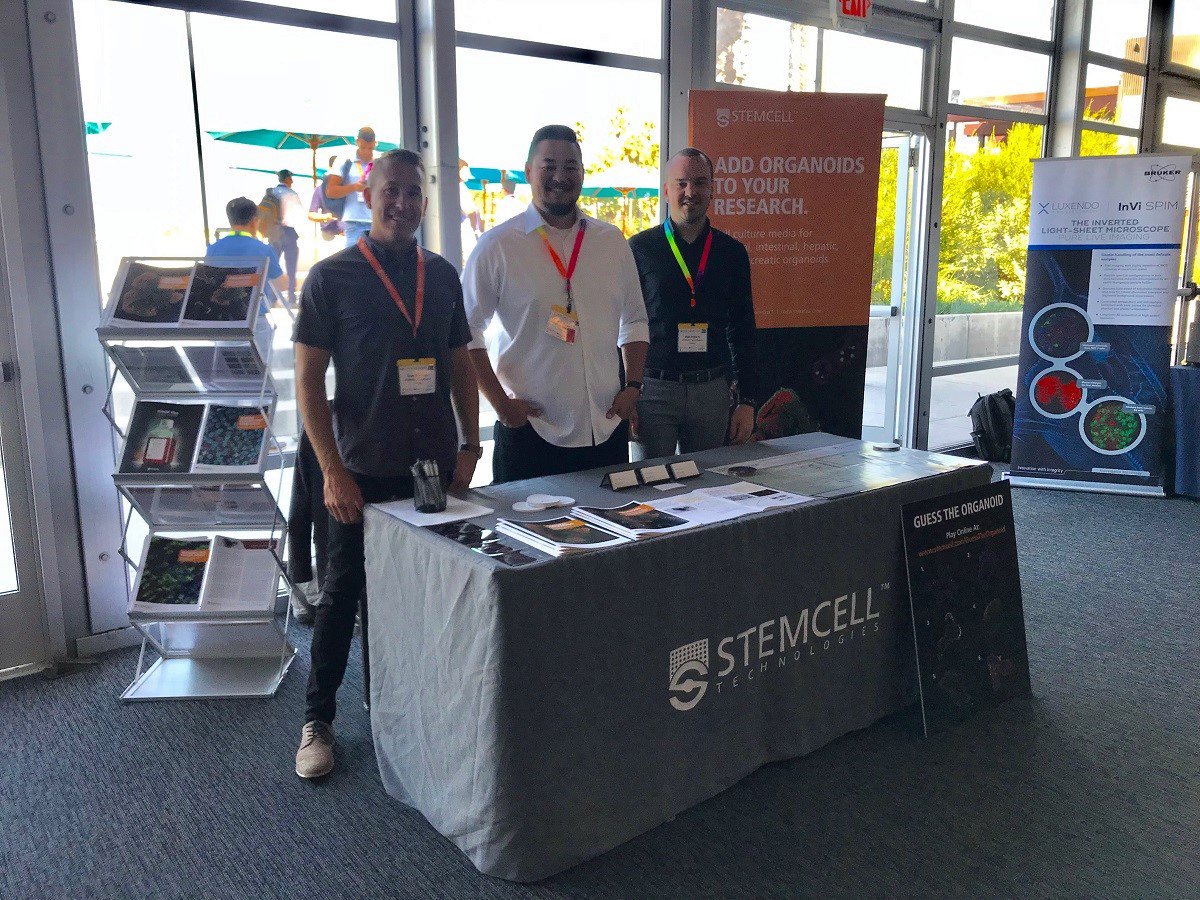 organoidscience's tweet photo. Thank you to everyone who came to visit our booth at #CSOrganoids and play #GuessTheOrganoid! We had a great time meeting you all. https://t.co/jhOBINi9Bk