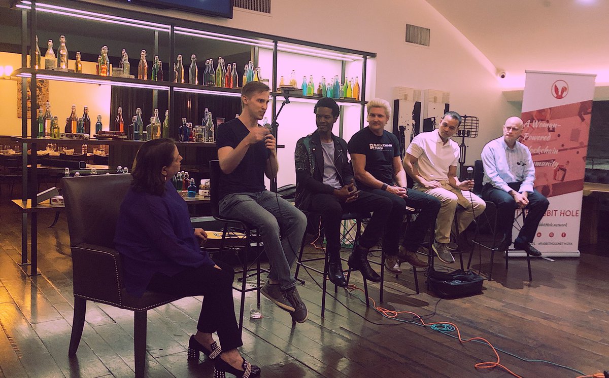 It was packed last night! Thanks to our partners <a href="/CryptoMondaysLA/">CryptoMondaysLA</a> <a href="/blockchainbch/">Blockchain Beach</a> for sharing the space and chatting about NFTs and all things ERC-1155. It doesn’t get better than this. <a href="/WingDude/">Jodee Rich</a> @kseniya292 <a href="/Whytepaper/">whitepaper</a> <a href="/aedavis/">Austin Davis 🔱</a> @nickJuntilla <a href="/ReceiptChain/">ReceiptChain</a> <a href="/enjin/">Enjin</a> @PhenomenalMark