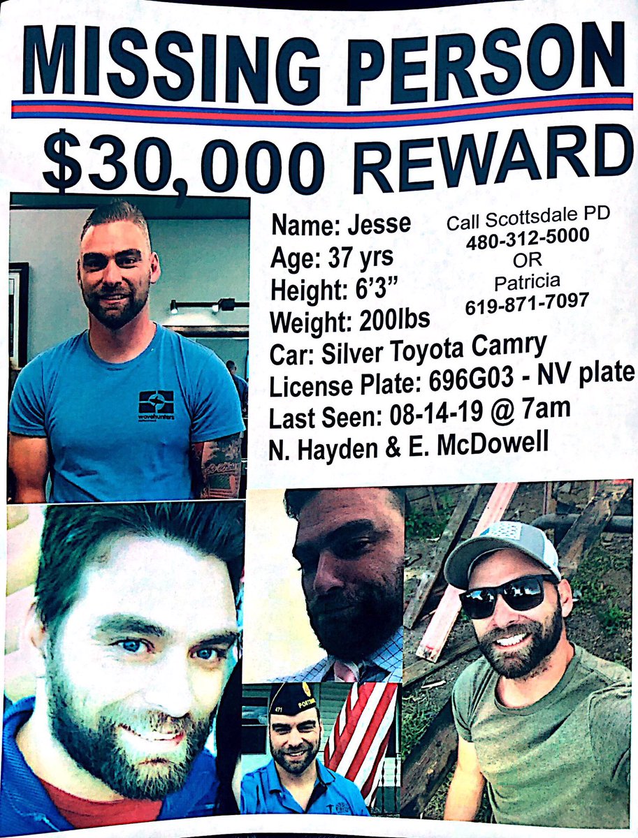 MISSING MARINE: It takes two seconds to “Retweet.” Jesse Conger served our country. He hasn’t been seen in 13 days.