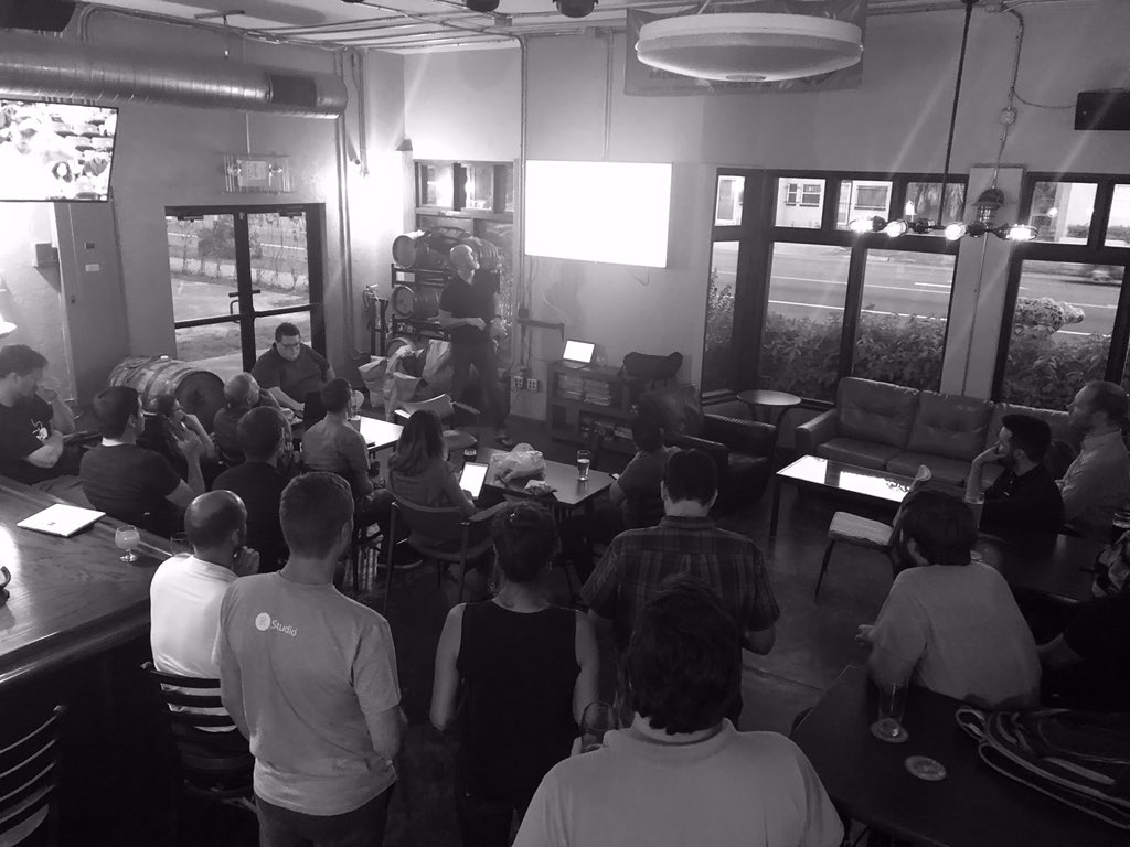 Great night for learning about geographic spatial data! #rstats