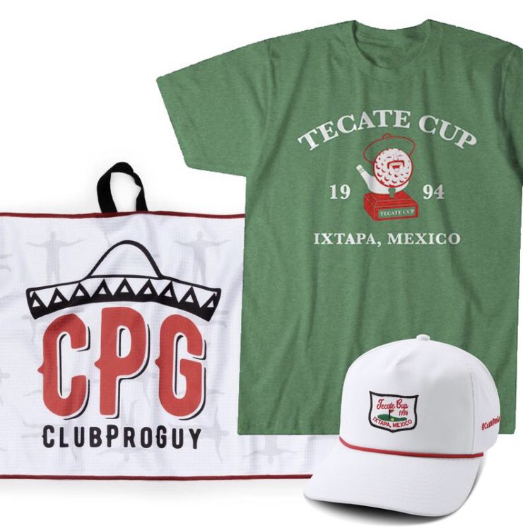 ClubProGuy's tweet photo. Introducing the #TecateCup bundle. Purchase a #TecateCup shirt and hat and get a FREE towel. Only at https://t.co/p69hwwgkCg. https://t.co/J0h8JcrqCu
