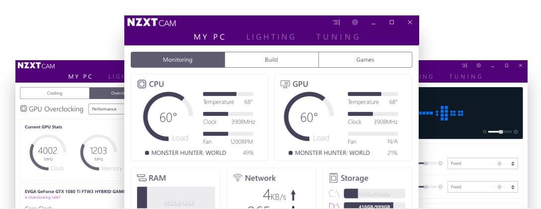 Nzxt We Re Happy To Announce Nzxt Cam 4 0 Is Now Open To The General Public Download A Faster And More Stable Version Of Cam That We Ve Rewritten From The Ground