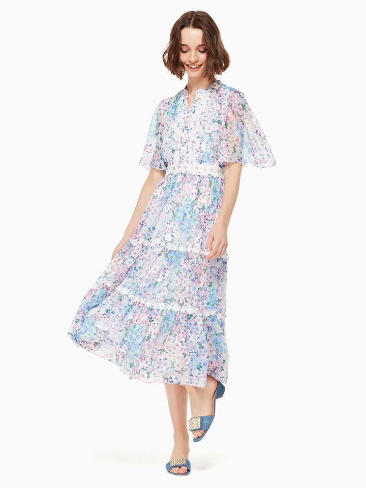 声優さんと服 内田 真礼 Kate Spade Daisy Garden Midi Dress T Co Ysnvmxxd7m T Co Awj0zsxcoj Twitter