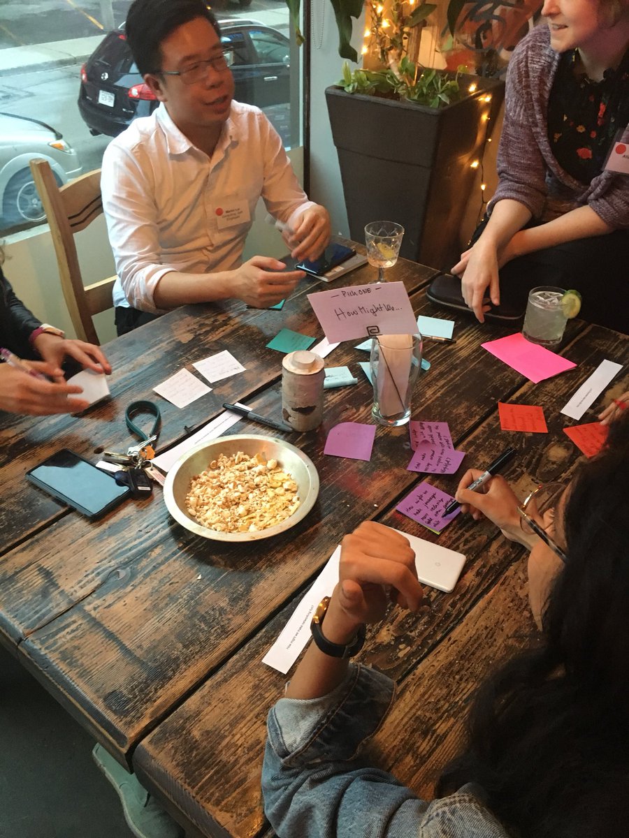 OpenIDEO_TO's tweet image. So many HMW’s, so little time! #toronto #ideo #designtoronto #designthinking #torontodesigners