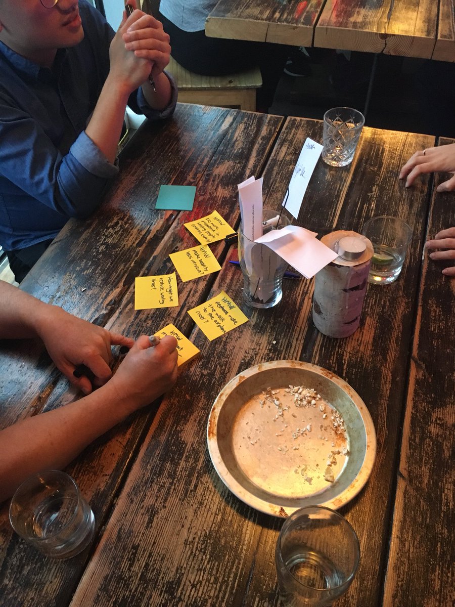 OpenIDEO_TO's tweet image. So many HMW’s, so little time! #toronto #ideo #designtoronto #designthinking #torontodesigners