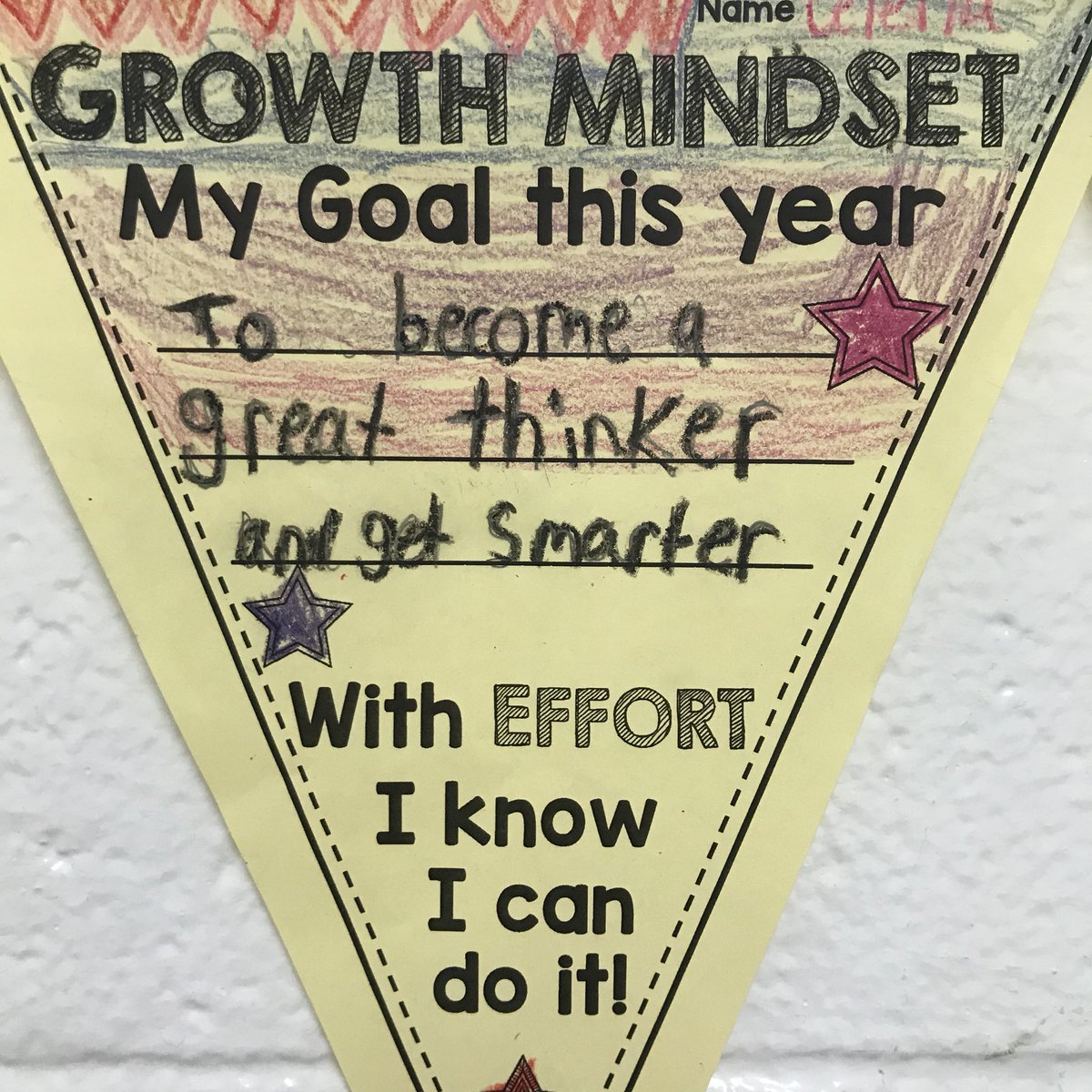 Mr_Bitter1's tweet photo. Some practice with growth mindset in 4th grade at @MadisonElem yesterday! These kids have awesome goals! #WeLeadNotFollow https://t.co/V7FiaFQiw2