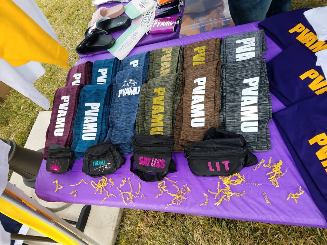 PVFoamcoming's tweet photo. Need PV Merch for the game this weekend? DM me to see about Labor Day classic deals! Shirts, leggings, bags, cups, hats and much more! #PV23 #PVAMU23 #PVAMU22 #PVAMU21 #PVAMU https://t.co/M5AiVcmO8G