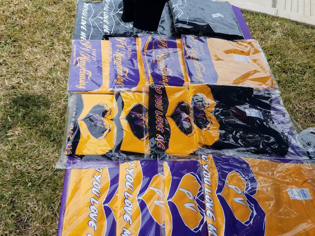PVFoamcoming's tweet photo. Need PV Merch for the game this weekend? DM me to see about Labor Day classic deals! Shirts, leggings, bags, cups, hats and much more! #PV23 #PVAMU23 #PVAMU22 #PVAMU21 #PVAMU https://t.co/M5AiVcmO8G