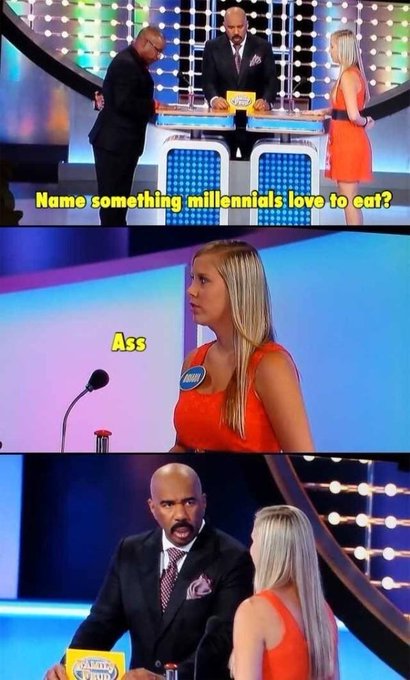 I hope this really happened.   #thelookonhisface #namesomethingmillenialslovetoeat #familyfued #eatass<a href="/tag/thelookonhisface"class="tags">#thelookonhisface</a><a href="/tag/ass"class="tags"><span>#ass</span></a><a href="/tag/rimjob"class="tags"><span>#rimjob</span></a><a href="/tag/familyfued"class="tags"><span>#familyfued</span></a><a href="/tag/rimming"class="tags"><span>#rimming</span></a><a href="/tag/eatass"class="tags"><span>#eatass</span></a><a href="/tag/na"class="tags"><span>#na</span></a>