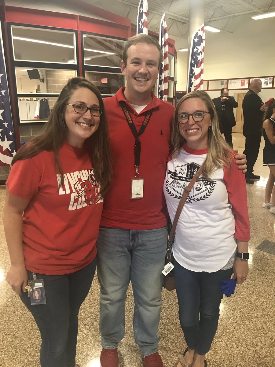 From East to West- forever family! ❤️ <a href="/LNB_83/">Lauren Bruce</a> @Brandon_Farrar  #HCPSConvocation20192020 #Thisisus #ThisisHanoverCounty