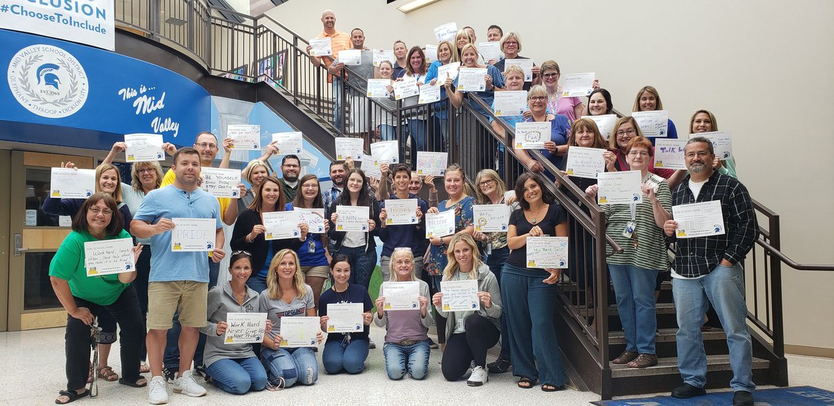 MidValleySD's tweet image. We are ready for a great school year!  We can&apos;t wait to see all of our students tomorrow!!!