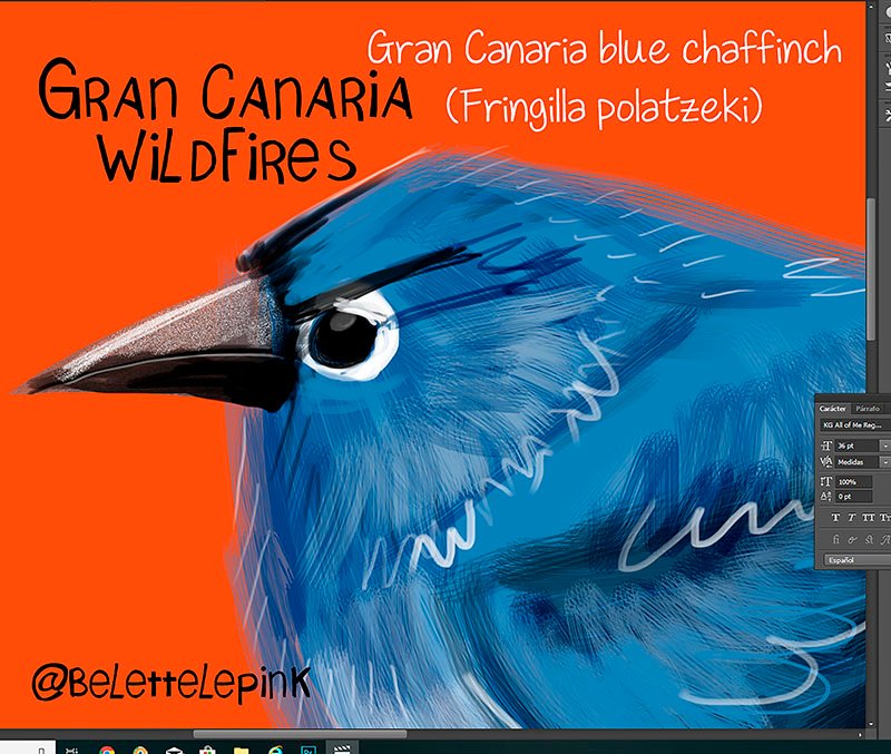 BeletteLePink's tweet photo. Another illustration about the #wildfires but this time in #GranCanaria Read more details in my #instagram post ❤️
https://t.co/mvLQXciadY
@BeletteLePink
#pinzonazul #grancanaria #belettelepink #incendiosgrancanaria https://t.co/E87JQI2WOF