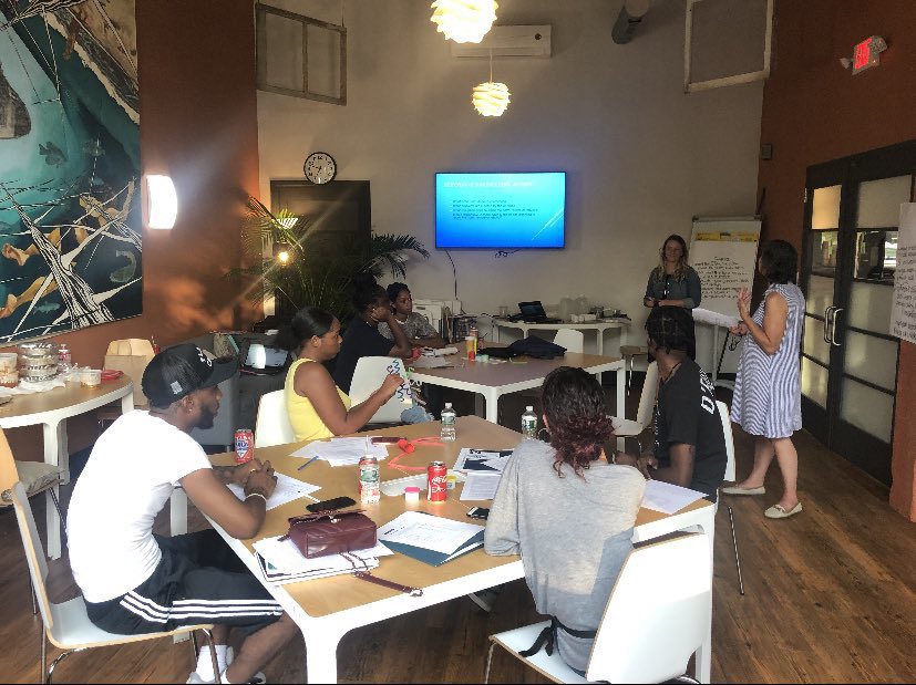 JusticeAdvisor's tweet photo. Thank You to Dana and Lisa from the Bridgeport Juvenile Review Board for coming and facilitating a training around Restorative Justice practices. https://t.co/mI3m89Vjlr