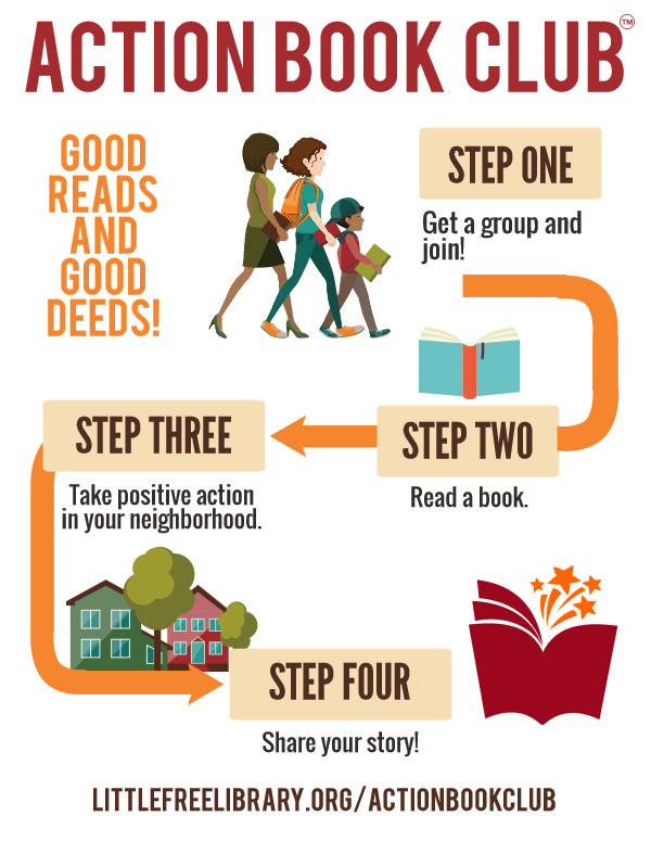 LtlFreeLibrary's tweet photo. Four days left! Sign up your #ActionBookClub by August 31 to be entered to win a selection of books—or a Little Free Library book box!
https://t.co/ML6NV18cQv https://t.co/8ScB6pCxRv