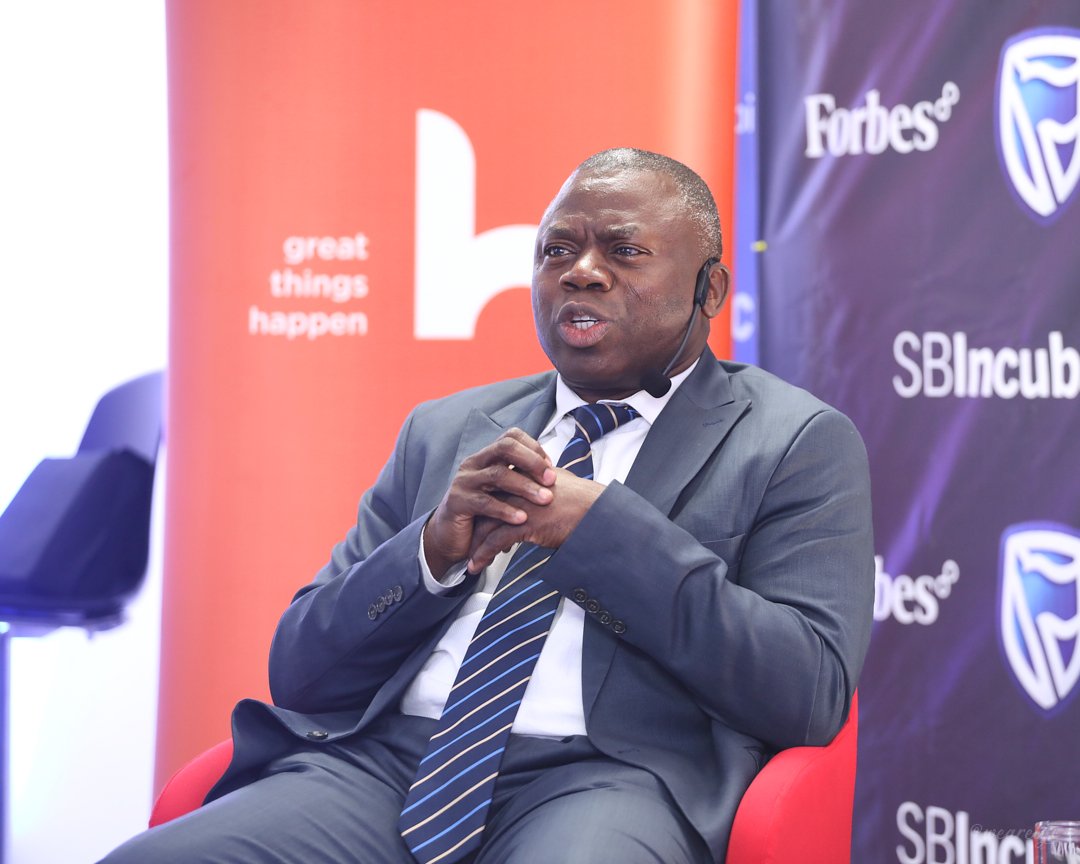 StanbicBankGH's tweet photo. Welcome to the maiden edition of the #SBTalk with our host Benjamin Mensah. The guest for this edition is the C.E.O of Stanbic Bank Ghana, Mr. Alhassan Andani. Stay glued to find the answer to the question "What makes a true leader?"
#SBIncubator #DoYourThing https://t.co/jTM8iEQzOC