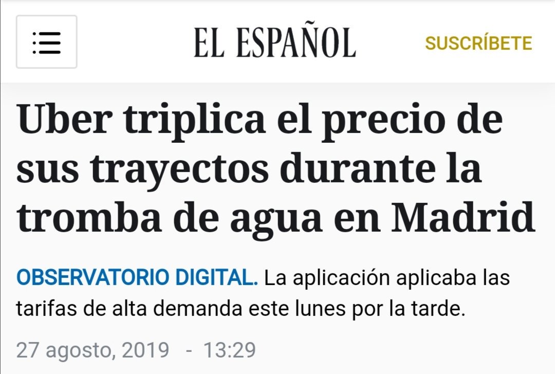 RubenSanchezTW's tweet photo. Éste es uno de los muchos motivos por los que necesitamos que siga existiendo el taxi como servicio público con tarifas reguladas. https://t.co/UQgfiHDicY