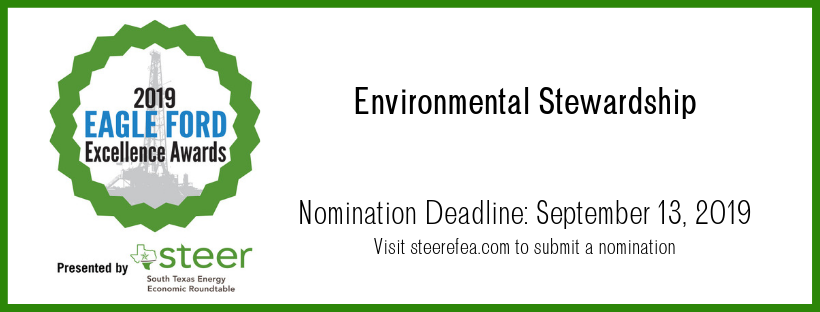 Environmental Stewardship in #SouthTexas | Submit a nomination for the #EagleFordExcellenceAwards now! buff.ly/2U86iPE