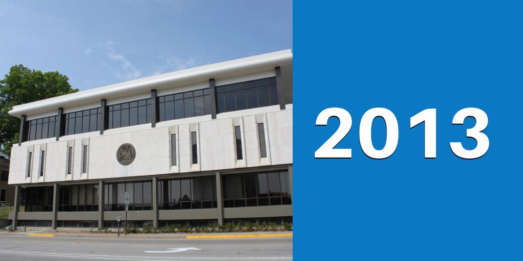 mobarnews's tweet photo. In 2013, the third-floor conference center is added to the Missouri Bar Center at 326 Monroe St. in Jefferson City. #MOLawyersBenefit #MOBAR75 https://t.co/TjW5ji4nmH