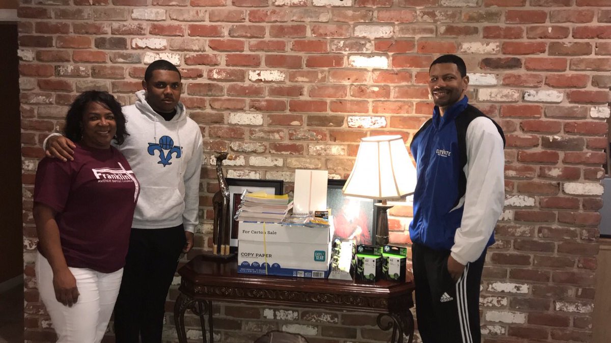 ELEVATEUSA's tweet photo. We would like to highlight this young man on completing high school and starting his college journey at the University of New Orleans. We were able to take Malcolm on our college shopping spree with hopes that this will aid him and his family! #developingwinnersforlife https://t.co/MtMgZ1g829