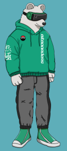 Hey everyone! We started our new project #BitBoarders, a couch co-op futuristic hoverboarding battle, about 2 months ago and we're now at the point that we're excited to start sharing our progress. Let's start with some early concept art of the first character. #GameDev #IndieDev