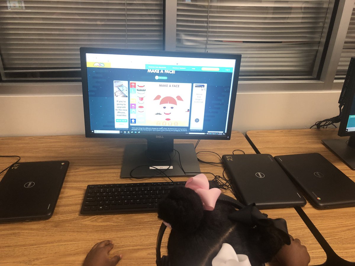 PSpringisd's tweet photo. Kinder working with mouse control by making funny faces #PESChampions #technokinder @believe_EC2020 @SpringISD_CTE https://t.co/1PbHFoJady