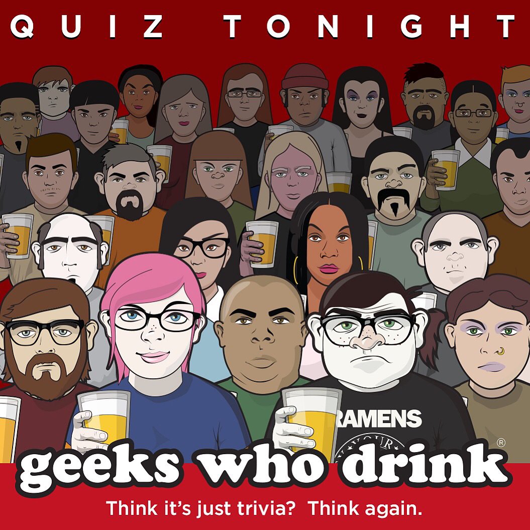 LevelUpNC's tweet photo. Assemble your smartest friends and prepare for intergalactic takeover!!!!!!.....I mean to win some cool prizes and enjoy great drink specials... 😬 @geekswhodrink is back TONIGHT, August 27th, with their live hosted pub quiz!! Cheers! 🍻 #levelupnc
#localiconlove #geekswhodrink https://t.co/6WVSyWnaiU