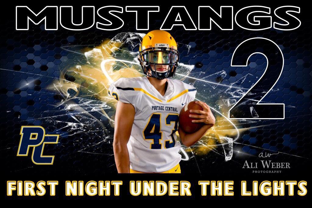 PCMustangFB's tweet photo. 🏈2 Days!!🏈 @PCMustangSports #aliweberphotography #firstnightunderthelights #onwardportage #PCUTL https://t.co/LQm3K9JKyH