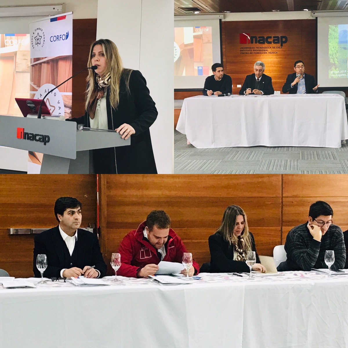 🔴Está Pasando! EPYMA, principal Encuentro Empresarial Pyme Maderera, donde empresarios del área se encuentran con mundo público, académico y profesional en torno a iniciativas que impulsen la actividad del Desarrollo Maderero <a href="/GobiernodeChile/">Gobierno de Chile</a> <a href="/Corfo/">Corfo</a> <a href="/sgiacamang/">Sergio Giacaman G</a> <a href="/gorebiobio/">Gobierno Regional del Biobío</a>