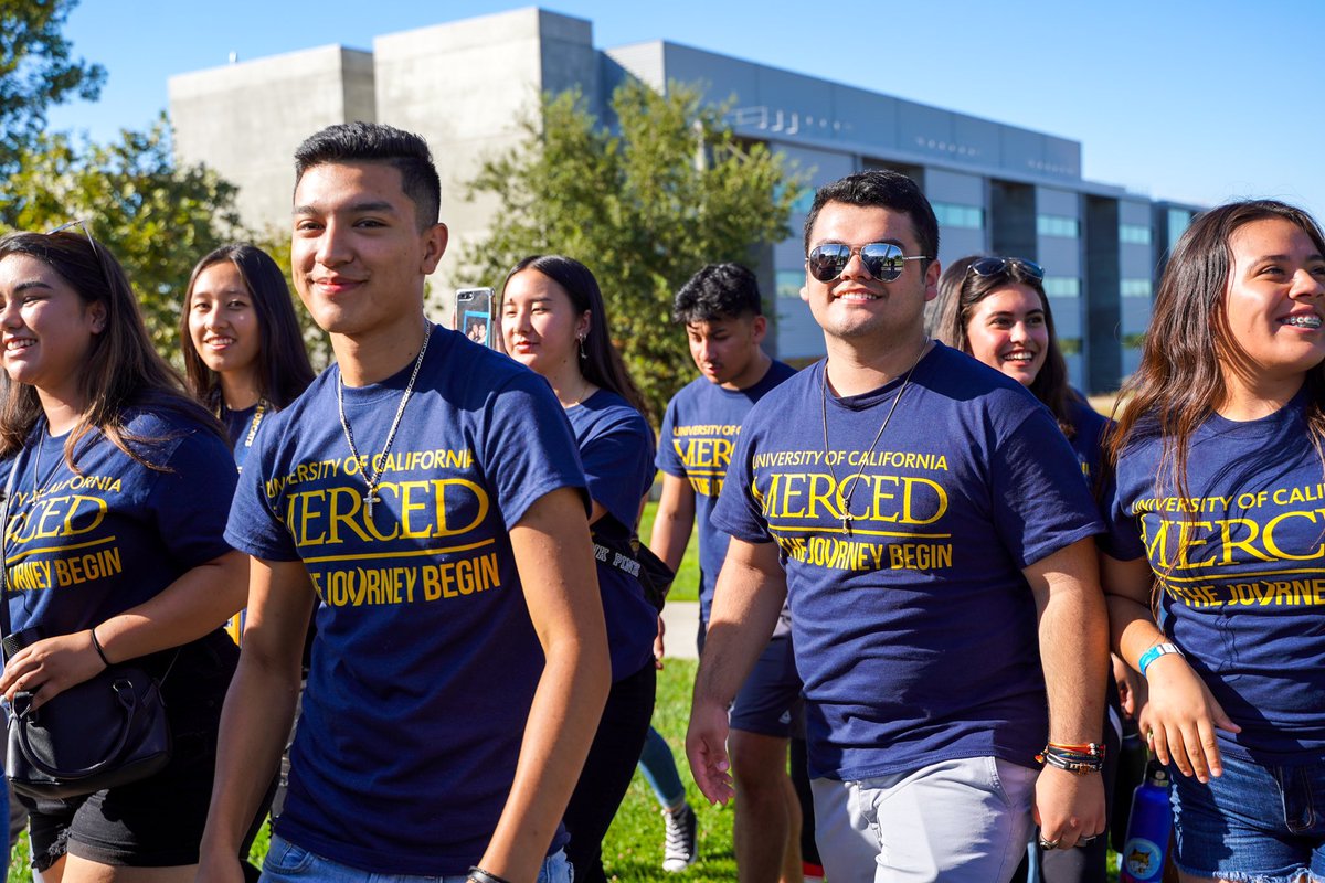 UC Merced on Twitter: "We welcome our new students to UC Merced! Thank you  for joining us at Scholars Bridge Crossing 🐯🎉 #ichosemerced  https://t.co/5tuaAkqx9L" / Twitter