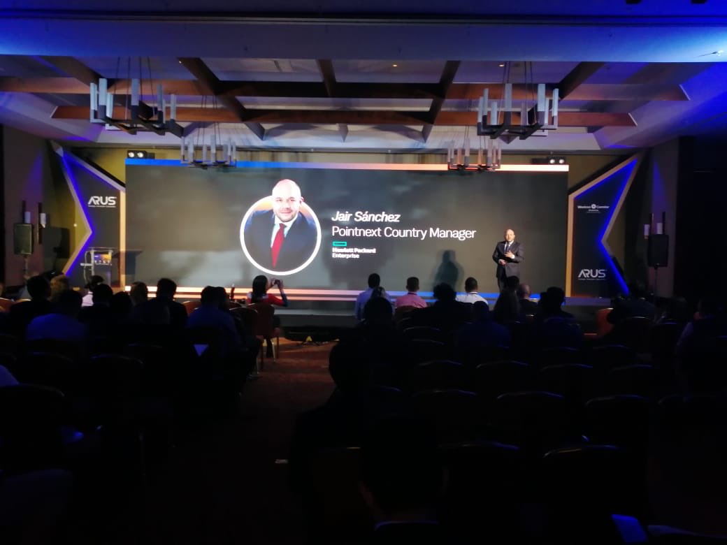 ArusOficial's tweet photo. 💻 Jair Sánchez, Pointnext Country Manager de @HPE_Partner en Colombia, expone en este instante: “La flexibilidad de la experiencia de la nube pública, con los beneficios de la infraestructura IT en su propio Datacenter”. Ingresa a https://t.co/Mfo04b4H3Z #TEST2019 #ARUSTEST2019 https://t.co/KmuNGwpp7b