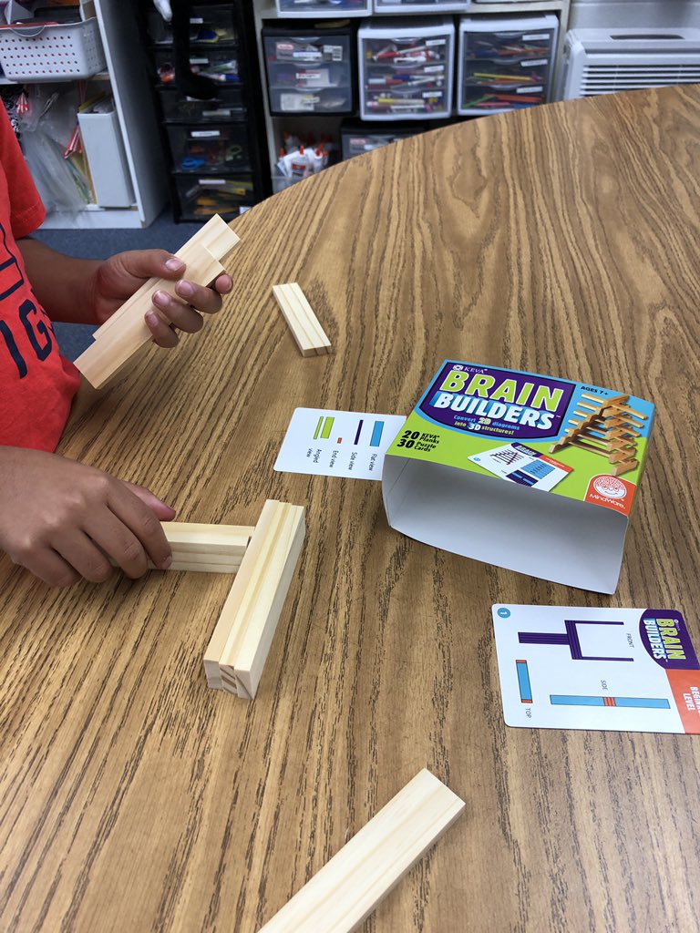 This was a challenging activity for 1st grade!
