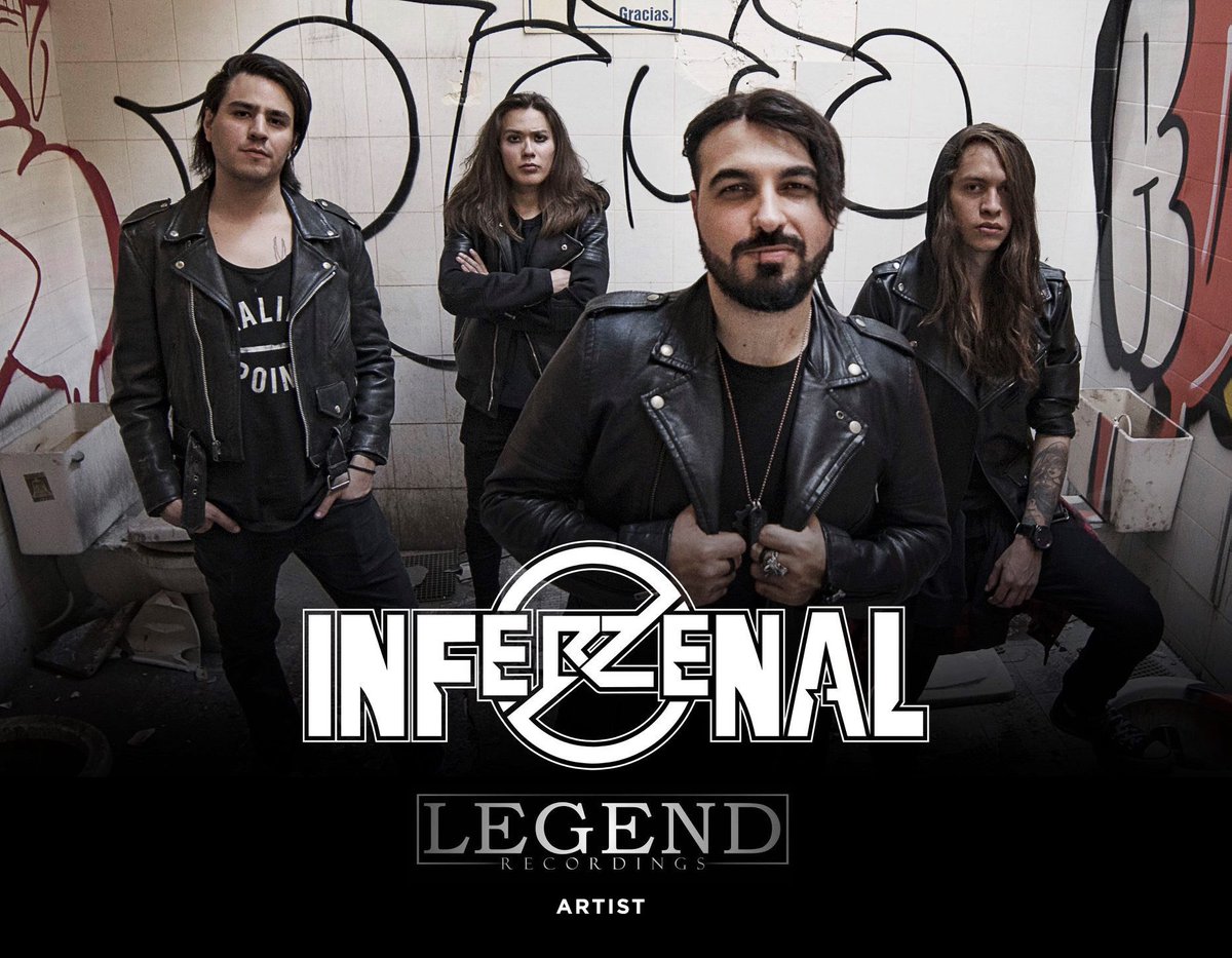 legendrecs's tweet photo. Welcome Mexico’s @Inferzenal into Distribution with LEGEND Recordings Worldwide! 
•
2020 is full of work in Mexico and the United States for the band and a new effort to follow! https://t.co/rpdx8b7GWb