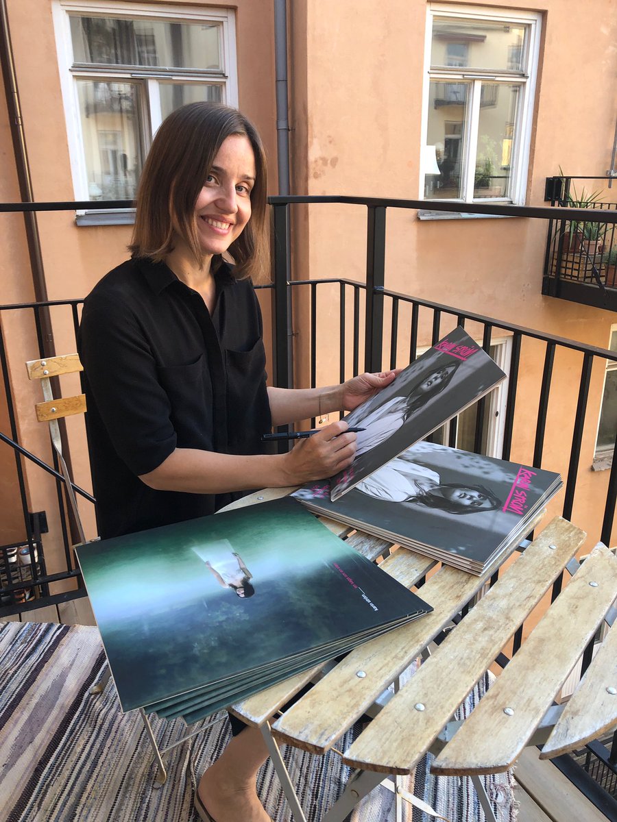 Today I finally could sign and package the vinyl records to you, my wonderful backers and preorder placers!! A huge day!