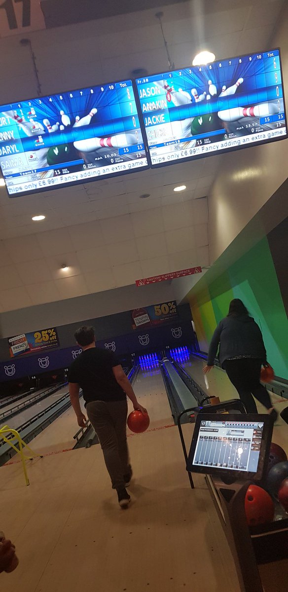 Fantastic game of bowling with The Zone group @Tenpin_Bowling and then finish of with a meal @McDonalds. @jackiemc_rys @RochdaleYouthie #Safe4Summer #RYSSummer #Tenpinbowling #competitive #fun